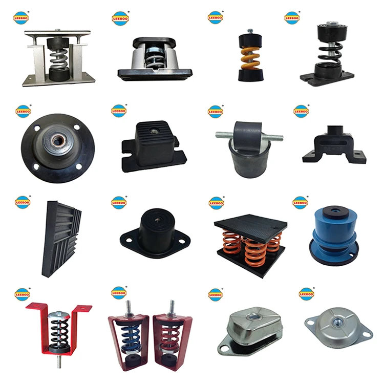 JG Type Customized Machine Engine Anti Shock Absorbe Rubber Pads Rubber Vibration Isolation Plate Floor Mount Pads