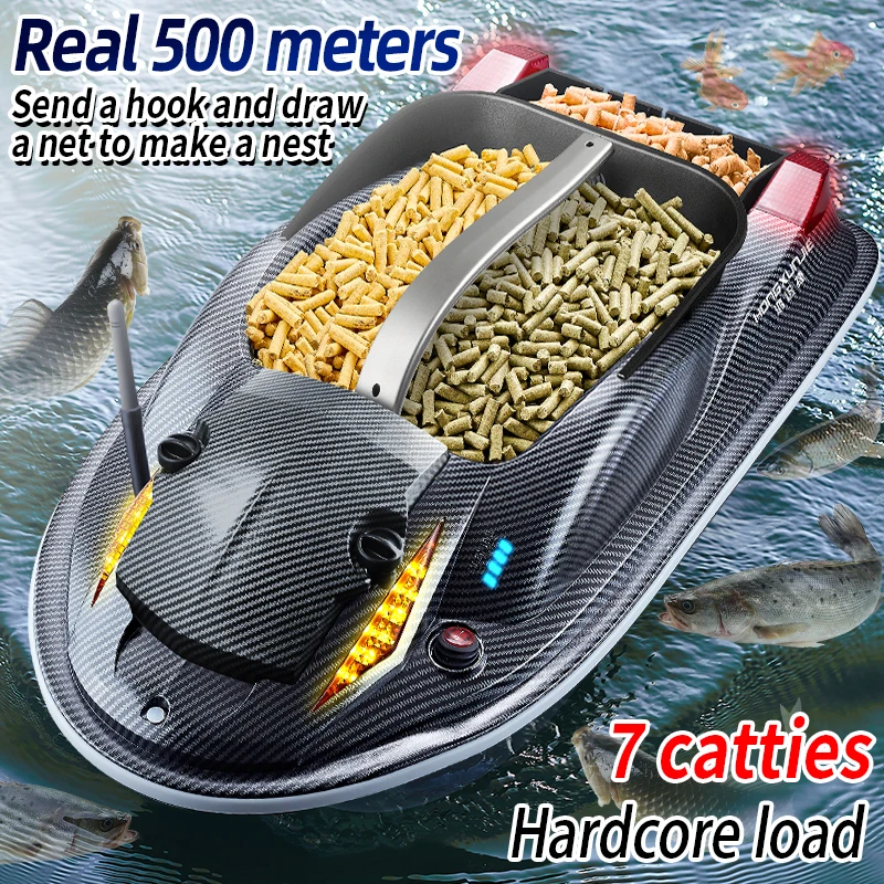 Factory HJ817 Dual-Motor 2.4G Remote Control Fishing Bait Boat