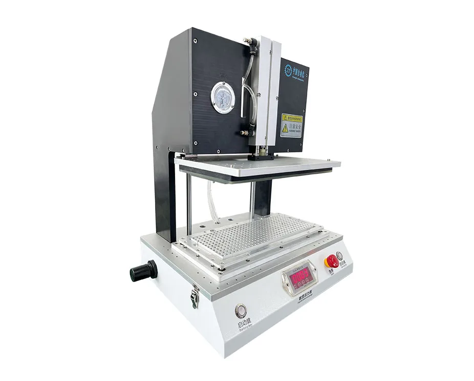 Small Air Press Machine with 1 Year Warranty and 3 Years Core Components Warranty for Mobile Phone Wrist Watch Screen Press Equipment