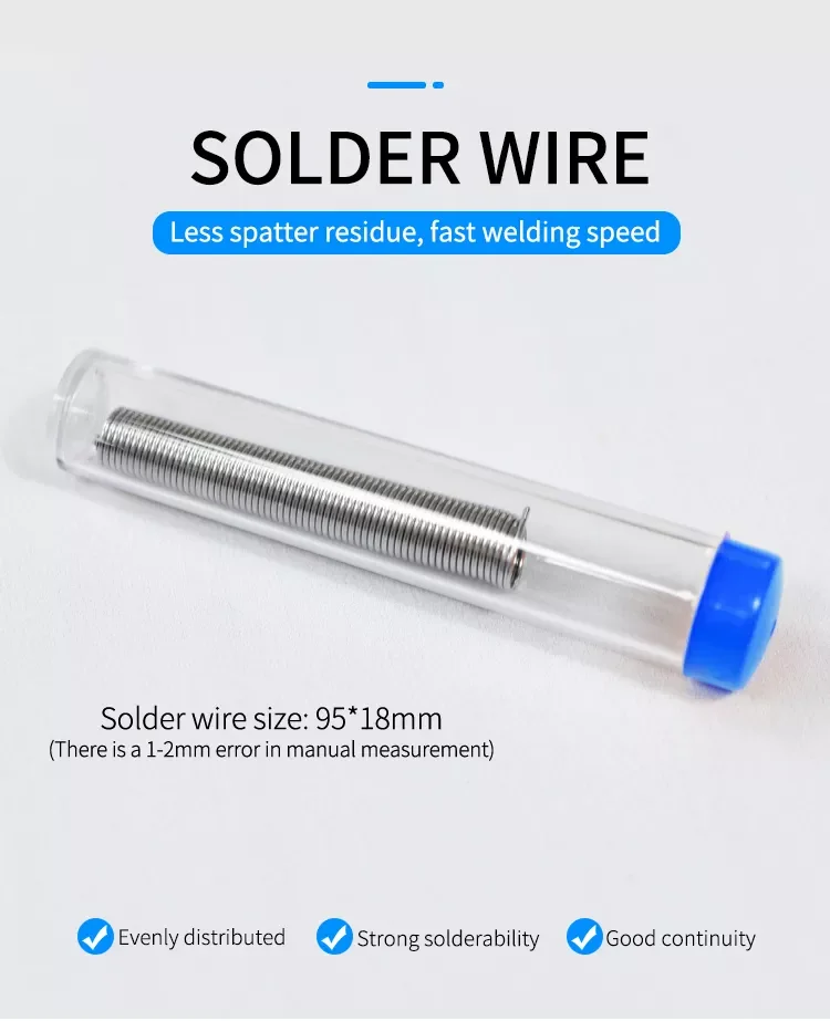 220v 110v 60W  Adjustable Temperature Soldering Iron Kit 9 Pcs Set  Welding Tool Electric Soldering Iron Kit