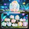 Nine tailed polar fox flocking