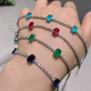 Blue pointed crystal