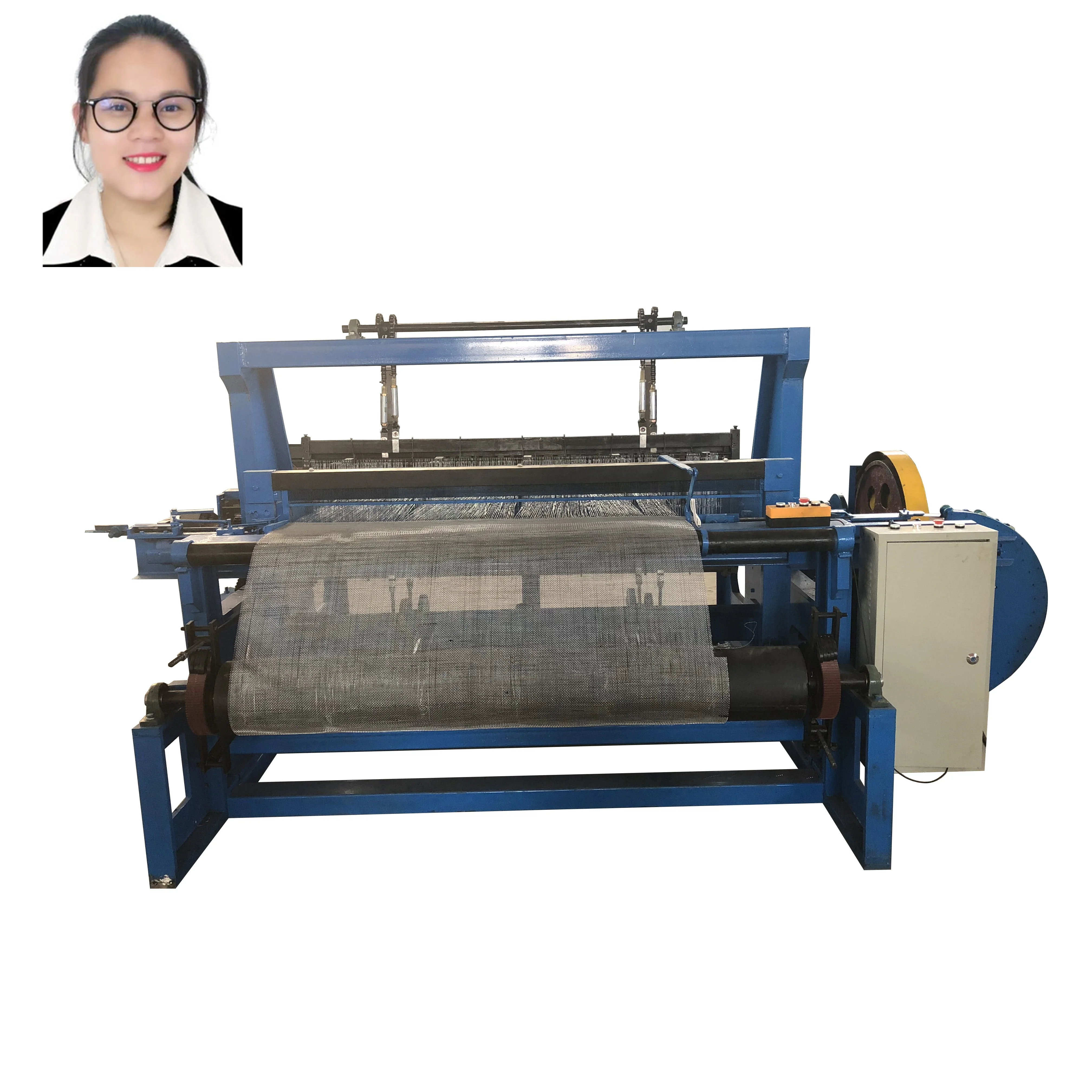 L Hydraulic Pressure Crimped Wire Mesh Weaving Machine Buy Crimped