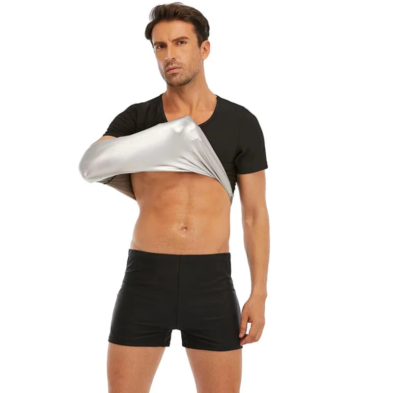 Men's Sweatshirt Tight Fitting Shapewear Compression Sports Top