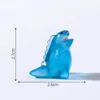 สีสันสดใส 3ท่าทางสีน้ำเงิน