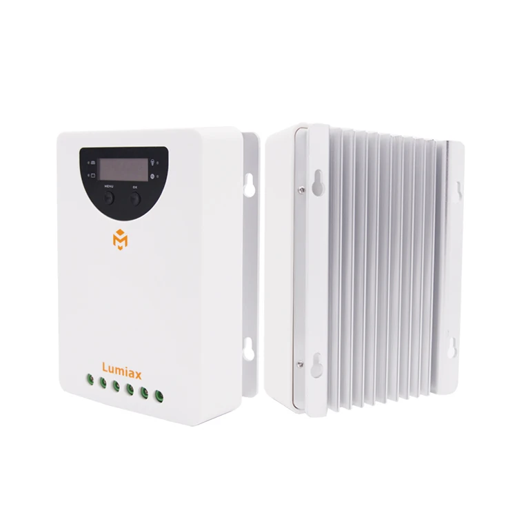 Lumiax MC4010/BT MPPT 40A 12V/24V Charge Controller for Solar System with LCD Display LED Indicators RS485/Bluetooth