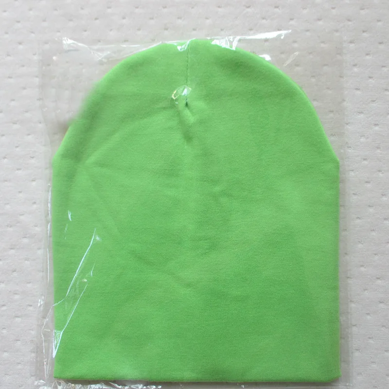 Детский зимний красочный хлопковый головной уборы с логотипом на заказ