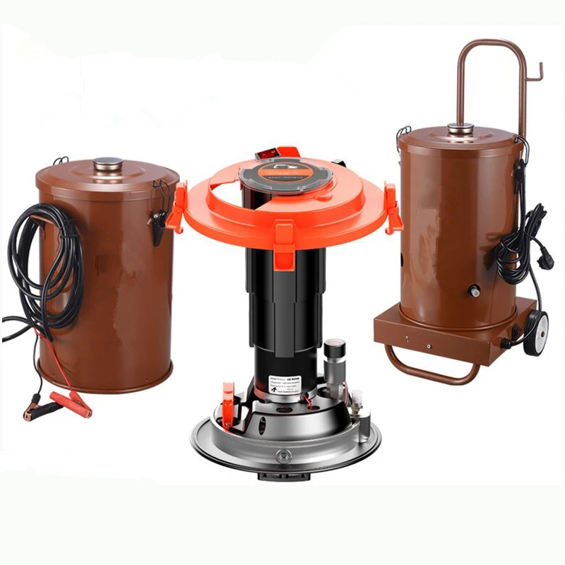TEBAK 24V 880W Electric Grease Machine Automatic Grease Gun High Pressure Sinking Type Oiling Machine Full -automatic Butter Gun