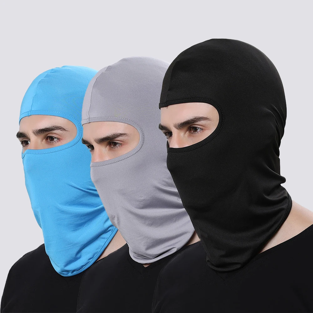 Custom Print Balaclava Ski Face Cover Facemask One Hole Full Face ...