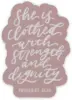 Pink-strength  dignity