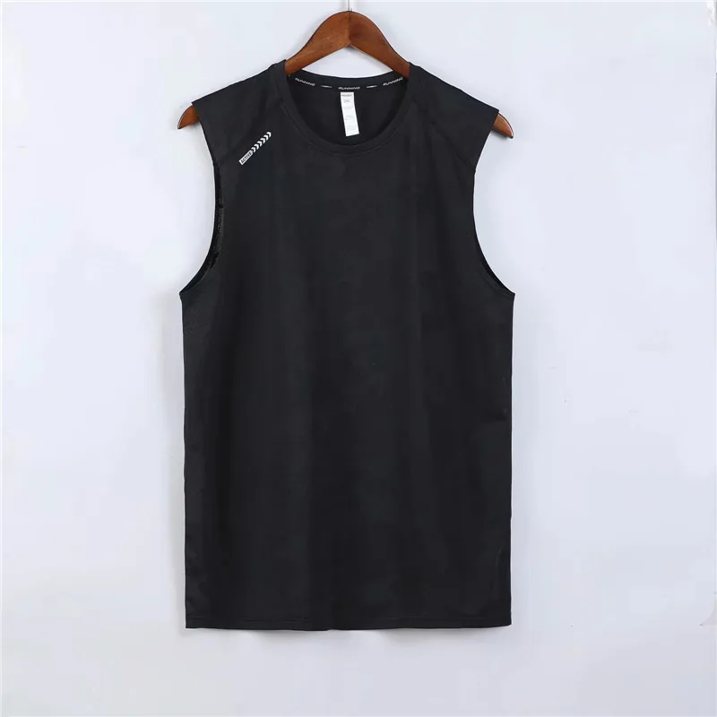 wholesale  gym sports fitness tops customized your logo men men's tank top men sportswear tops vest athletic wear