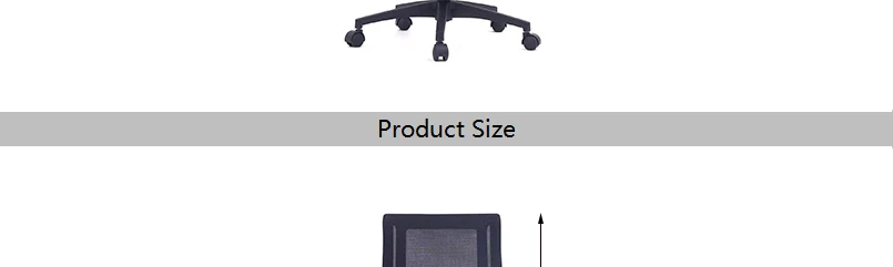 Comfortable executive swivel wheels fabric mesh furniture black rolling ergonomic office chair furniture sillas