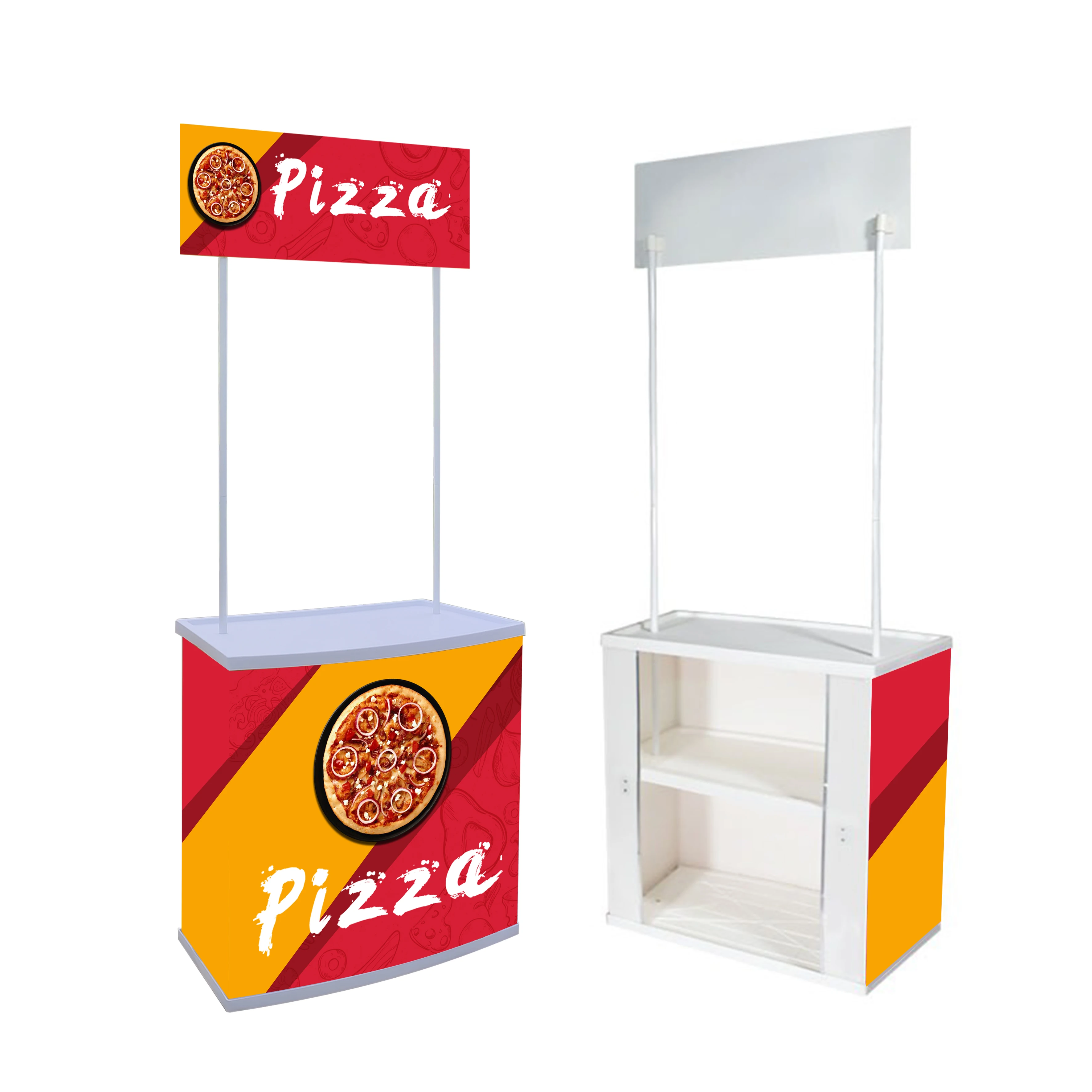 Aluminum Foldable Promotion Table - Portable Exhibition Stand for ...