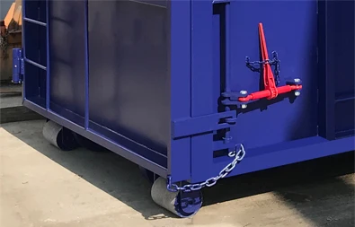 Waste Management Construction Hook Lift Container Disposable Dump Truck ...