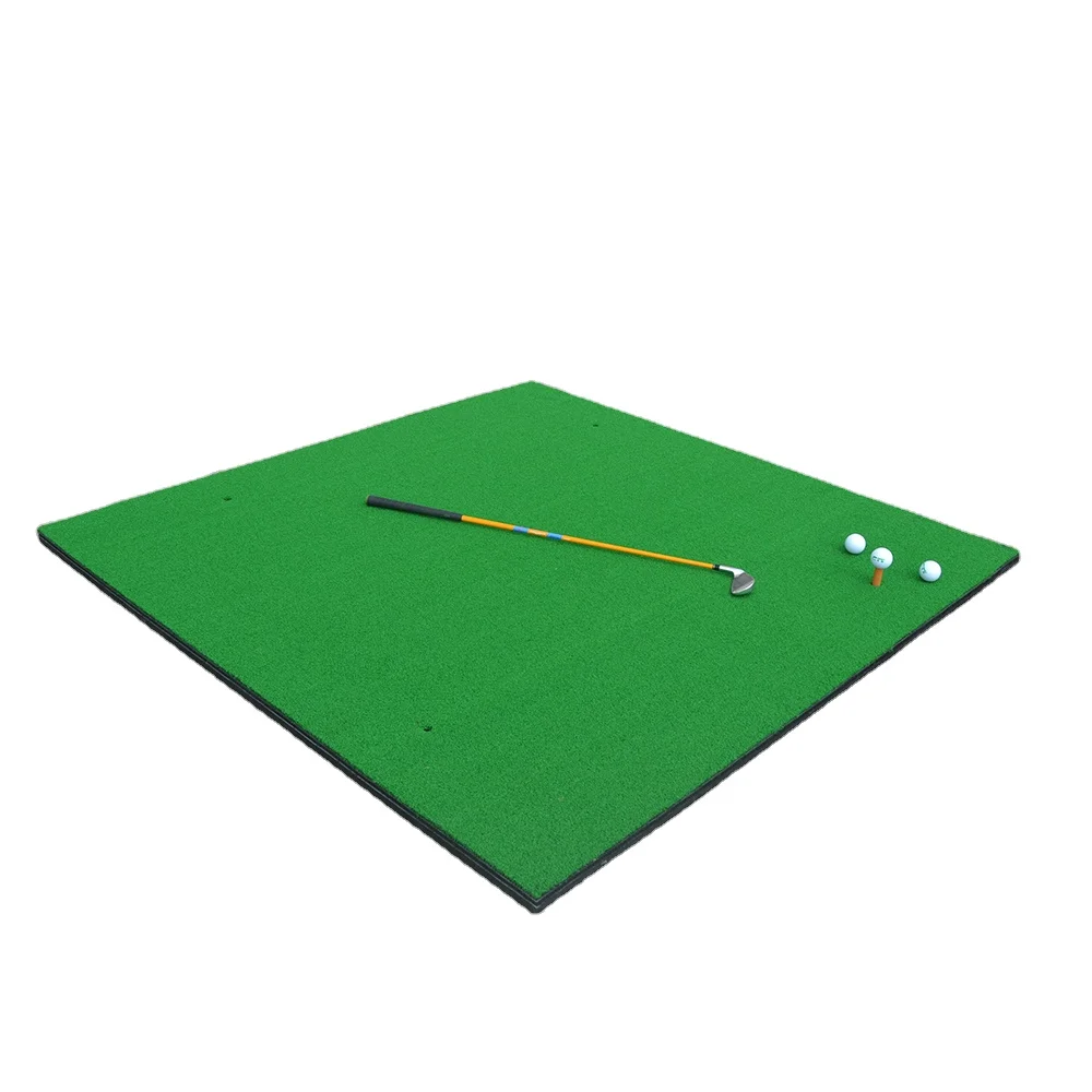 Factory Sale Double Practice Golf Putting Green Range Mat Floding