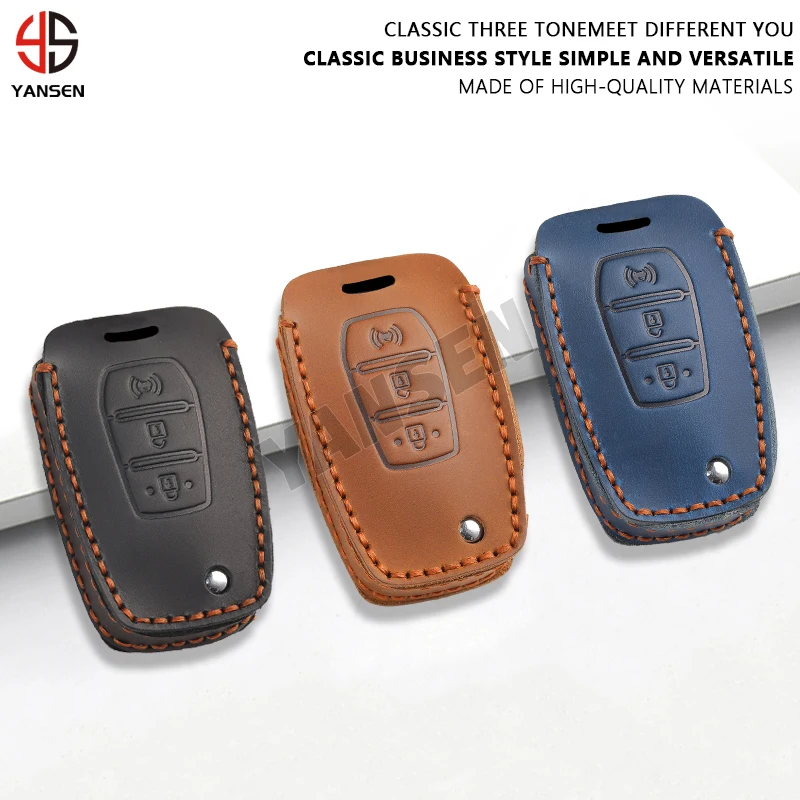Ysbxitu Custodia per chiave auto, adatta per SsangYong Kyron 2 Rexton Sanka Actyon Korando Tivoli Custodia protettiva in silicone per chiave a distanza, custodia per portachiavi a distanza, colore