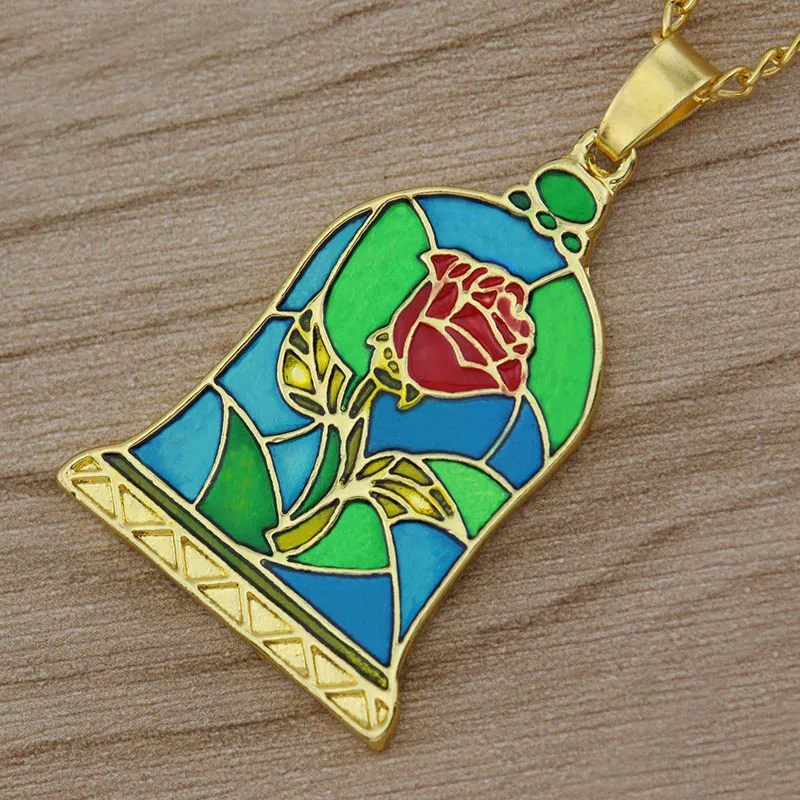 Belle Choker Tree Disney Princess Belle Dainty Charm Necklace Hot