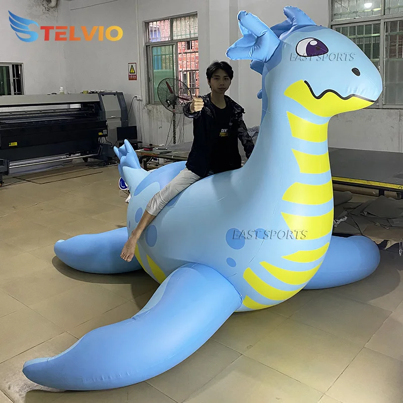 PVC Giant Pool Toy Inflatable Sea Floating Dragon for Water Pool