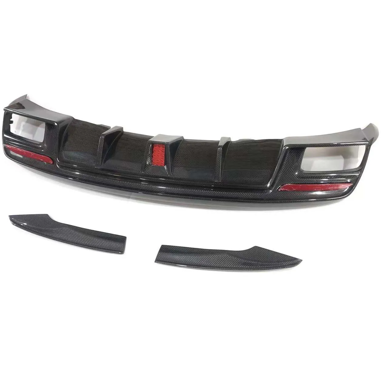 PAK Style Carbon Fiber Rear Diffuser for Mercedes Benz Cla-Class W117 ...