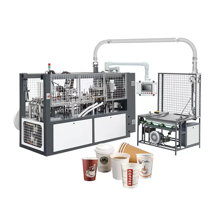 Automatic Disposable Coffee Paper Cardboard Cup Making Production Line Machine for Hot Cold Drink