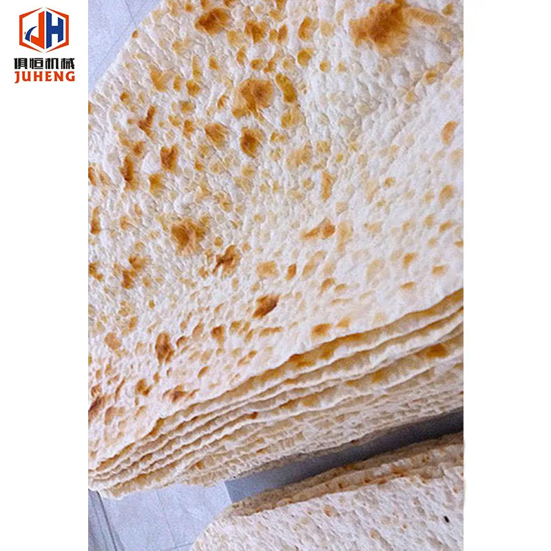 Mesin pembuat roti lavash Armenia mesin produksi tortilla lini produksi makanan pembuat roti sepenuhnya otomatis