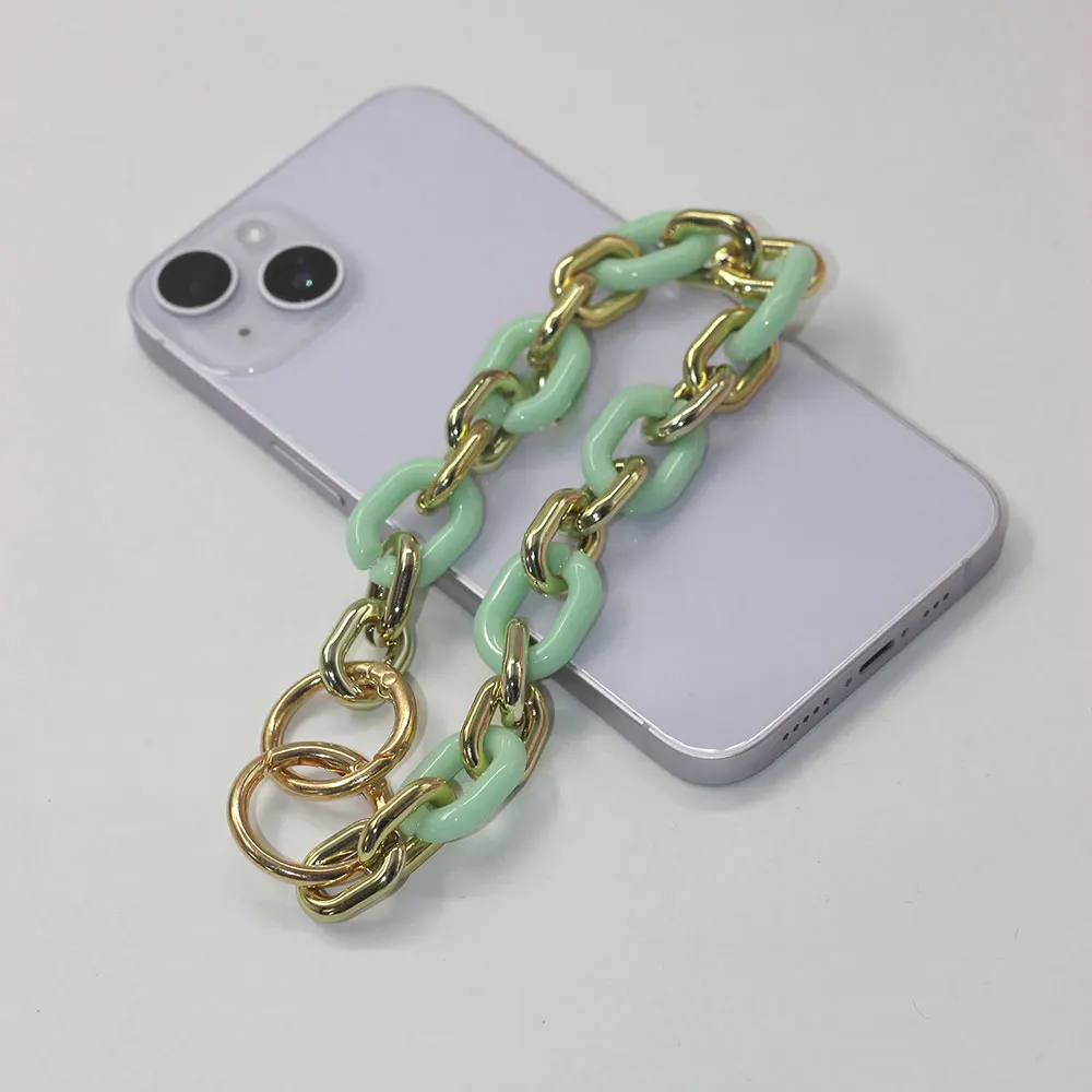 Diamond Ins Style Cell Accessories Customized Adjuster Rope Case Strap Mobile Chain Phone Lanyard SJS019 Laudtec details