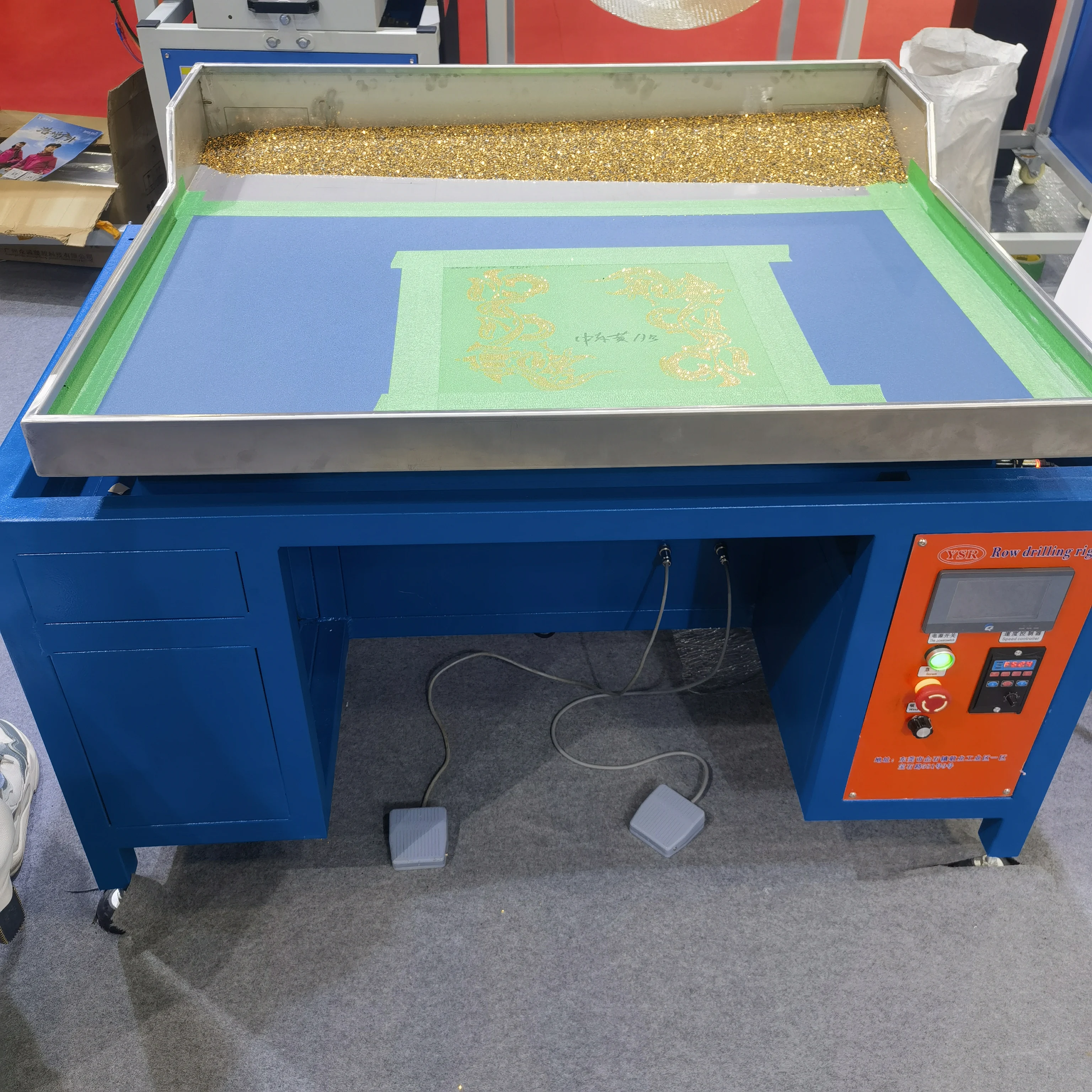 Rhinestone Machine Hotfix Transfer Automatic Press Heat Paperless Printing Long Fabrics Embroidery Cams Engraver Machinery details
