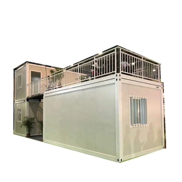 Hot Sell Customized Luxury Container 2 Bedroom Model Homes Prefab Houses Prefabricated Container Office
