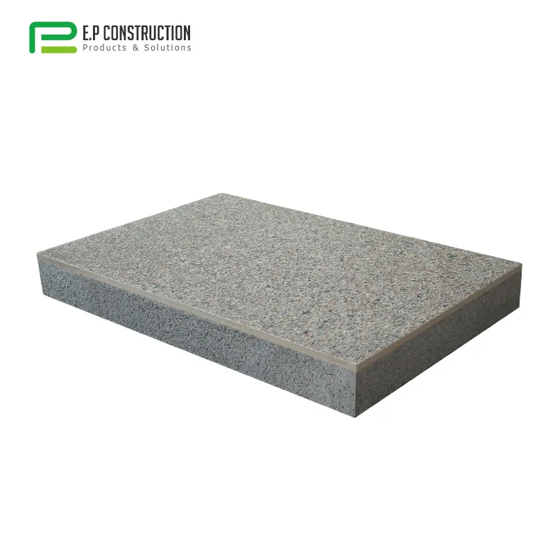 Turkey House Low Cost Precast Concrete Block Polystyrene Foam Insulated Composite Sandwich Wall Rock Wool SIP Panels for Sale
