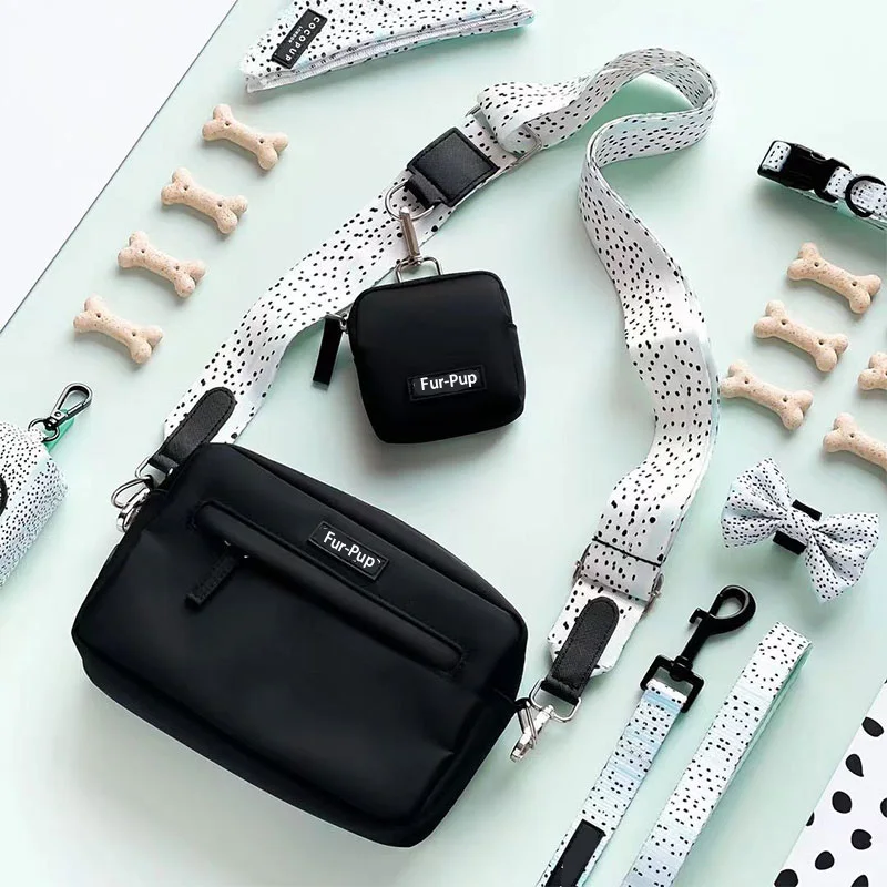 Customtraining Treat Pouch Bum Bag Crossbody Dog Walking Bag Fanny Pack