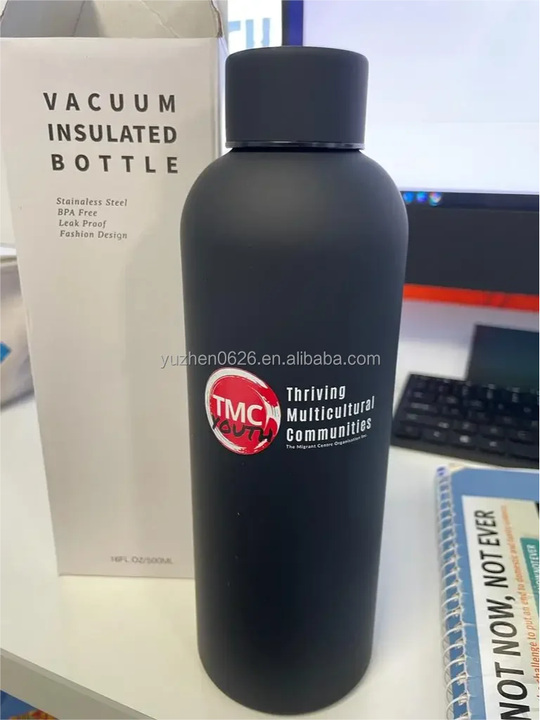 Customized Logo Reusable Gym Sport Metal Bottles Stainless Steel Vacuum ...