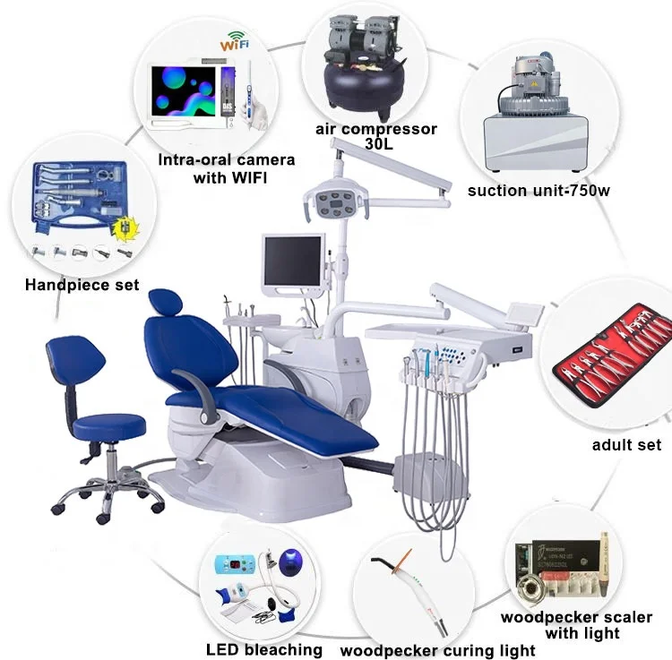 medical supplies dentistry equipment cheap full set dental chair details