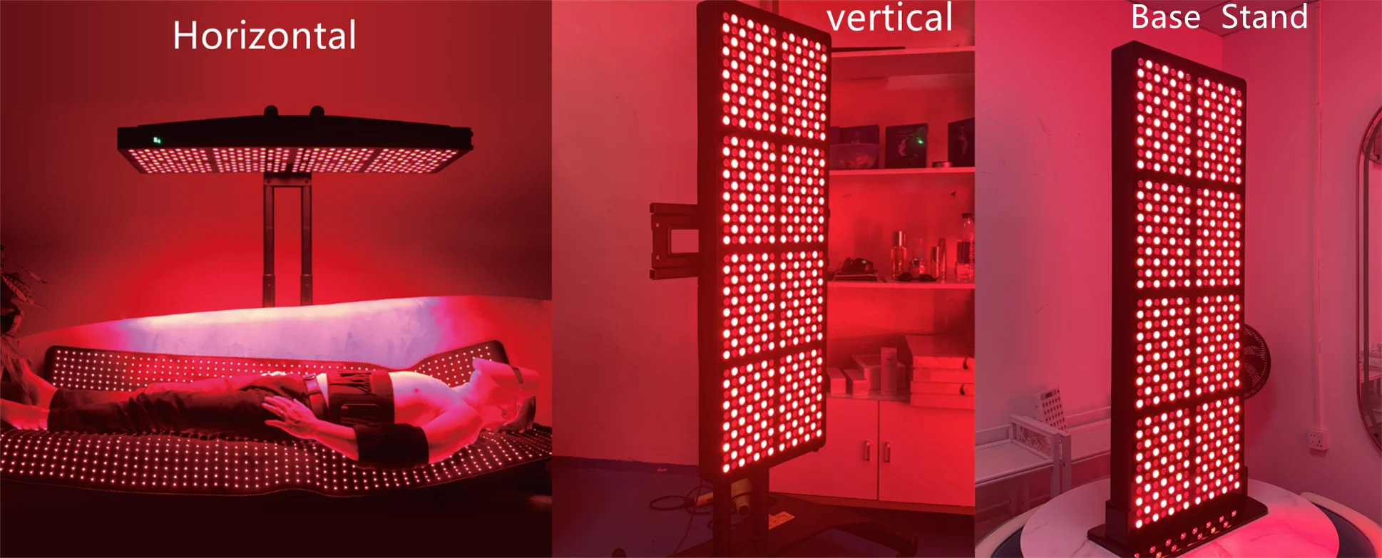 Electric Vertical Support Red Light Therapy Panel Stand Horizontal Stand For Led Red Light