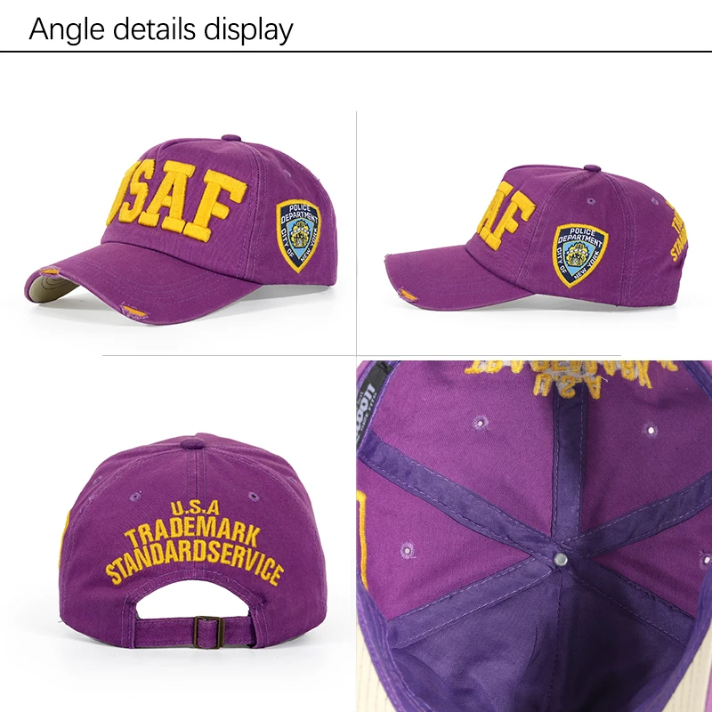 High Quality 5 Panel Sport Baseball Cap Hat Custom 3d Raised Embroidery