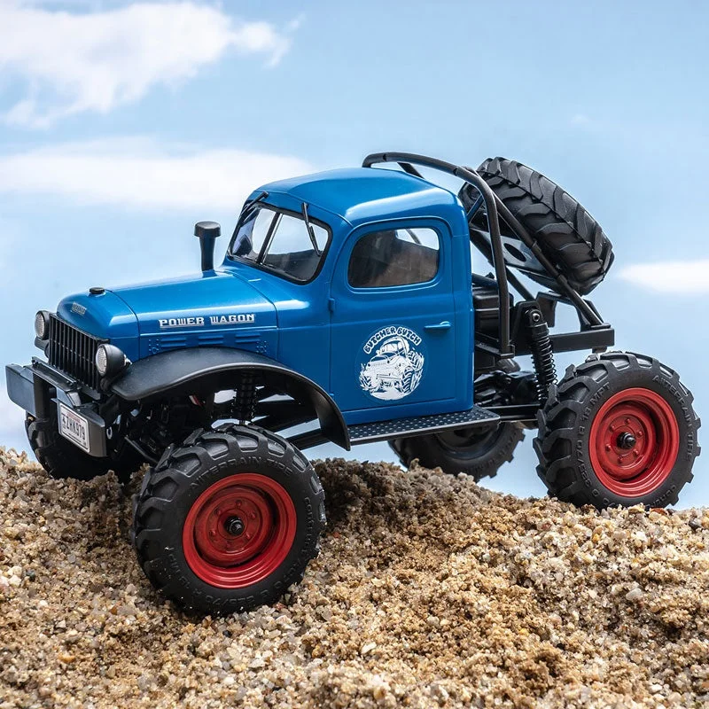 FMS 1/24 FCX24 Power Wagon RTR Todo Terreno com Luzes LED Controle
