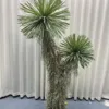 Espantapájaros grande de dos cabezas de 210 cm