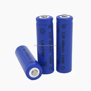 Hongli 14500 500mAh～800mAhリチウムイオン電池・電動歯ブラシ用