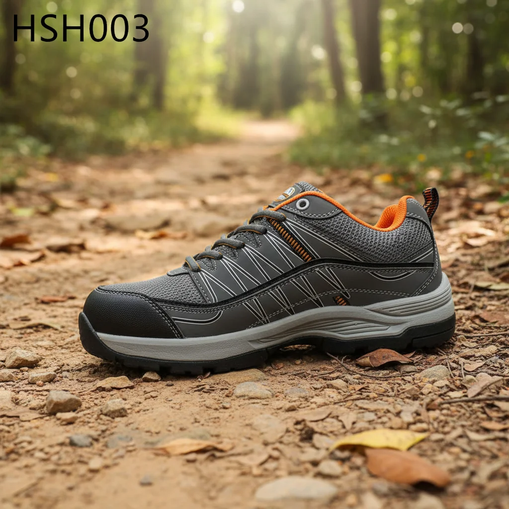 HY,Mountain Exploration Composite Toe Insert New Safety Jogger Shoes Rough Terrain High Resilience Sole Hiking Boots HSH003
