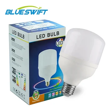 E27 Wholesale T Shape 3000 5000 Lumen 10W 20W 40W Price Lamparas LED Bulb Light