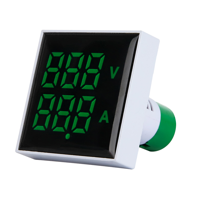 Оптовая продажа большой экран вольтметр 22 мм светодиодный цифровой индикатор напряжения мини-измеритель