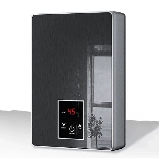 Tankless Water Heater Electric,110v 3000w Instant Hot Water Heater with Remote Control, Water Temperature Regulating and Adjustable Temperature, LCD Touch Screen for Kitchen and Bathroom,White Tankless Water Heater Electric,110v 3000w Instant Hot Water Heater with Remote Control, Water Temperature Regulating and Adjustable Temperature, LCD Touch Screen for Kitchen and Bathroom,White