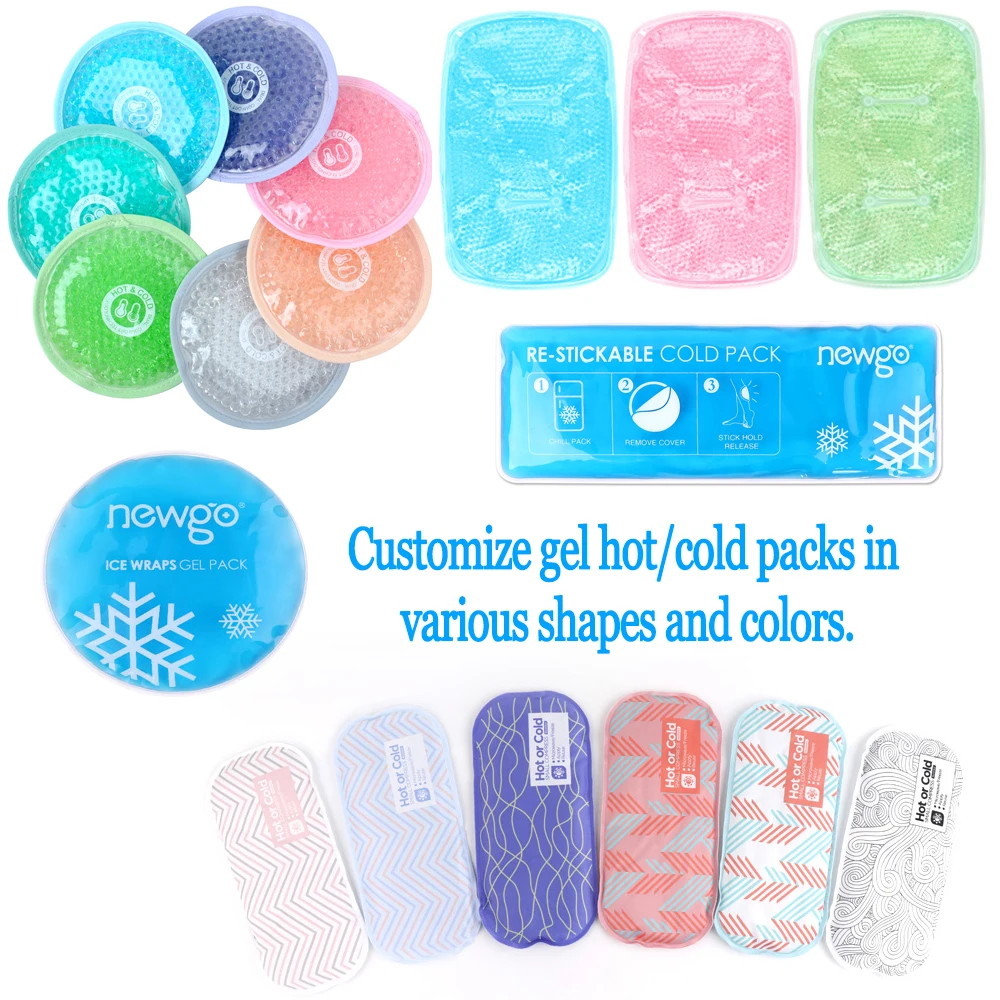  NEWGO Breast Ice Pack 2 Pack Gel Ice Pack For