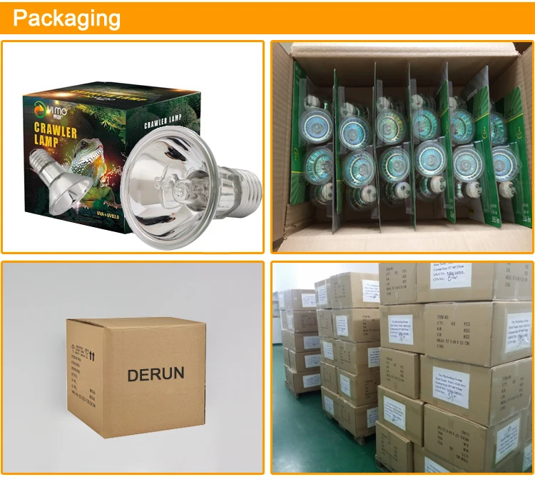 Uva Uvb 3.0 25w 50w 75w E27 Full Spectrum Reptile Lamp Bulb Heating