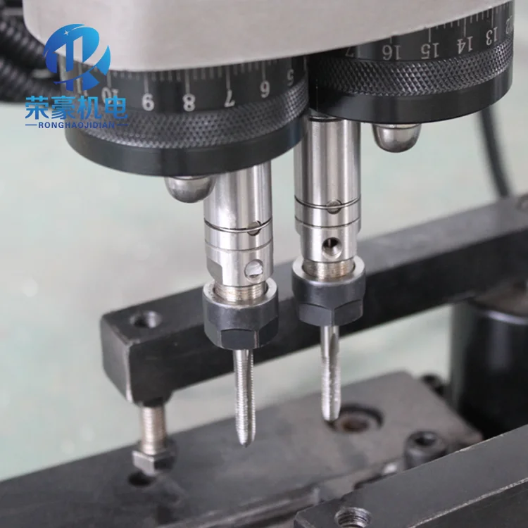 RONGHAO Pillar Drill Bench Mini Machine CNC Drilling Machine 1.1KW Motor Bearing Gear Core Components Automatic Drilling Spindle