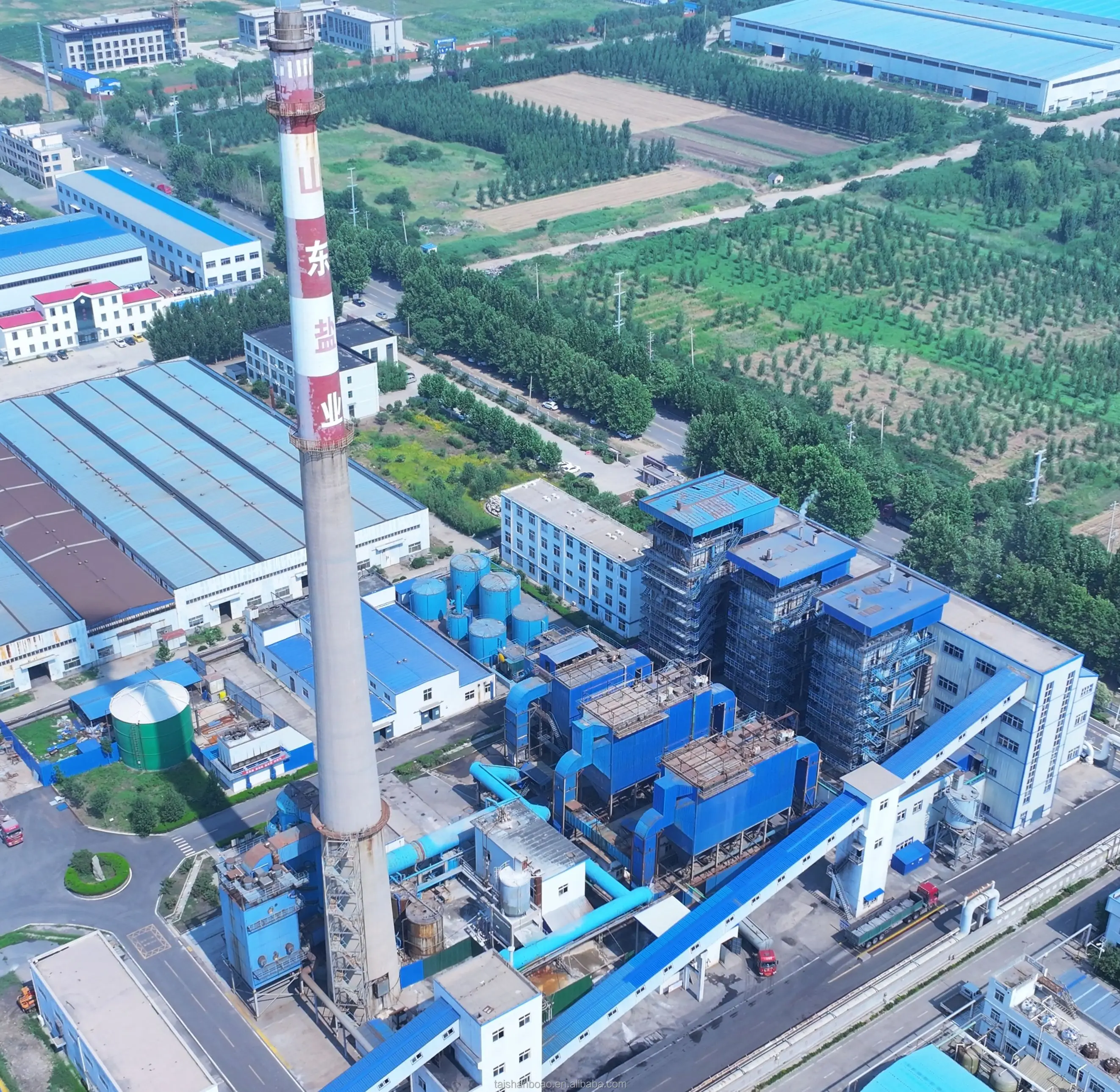 High-Capacity Vertical Charcoal CFB Steam Boiler New Condition for Biomass-Fueled Power Plant Hot Water Electricity Generation