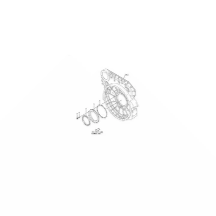 For Yanmar 6AYM Engine Seal Washer 8 22190-080003 Industrial Machinery Engine Parts