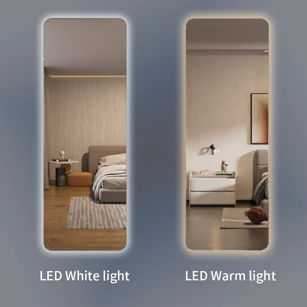 Top Sale Bedroom Dressing Led Mirrors Wall Full Mirror Hotel Bathroom ...