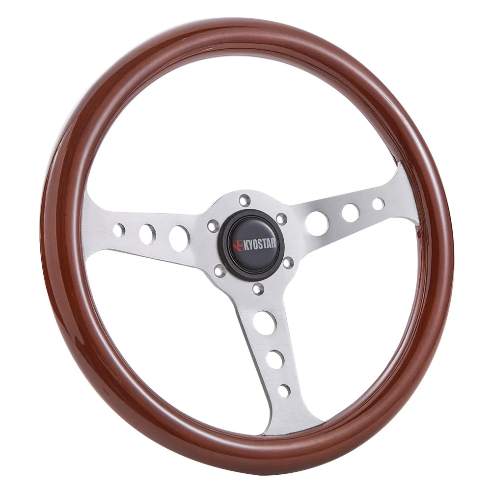 Flat Wood Finish Steering Wheel,Wooden Vintage Steering Wheel Buy