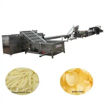 New Model Fresh Potato Chip Processing Production Line Automatic Baked ...