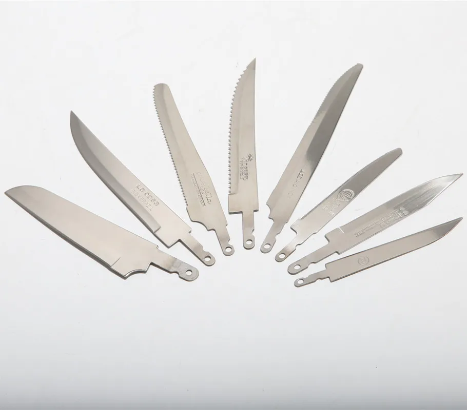 Bread Fillet Knife Blanks Corrugated Serrated Curved Sharp Assisted